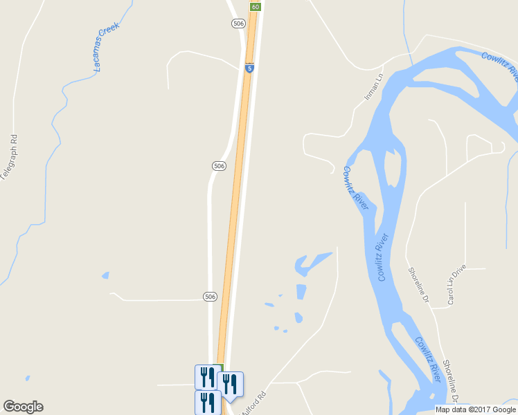 map of restaurants, bars, coffee shops, grocery stores, and more near 271 Cowlitz Ridge Road in Toledo
