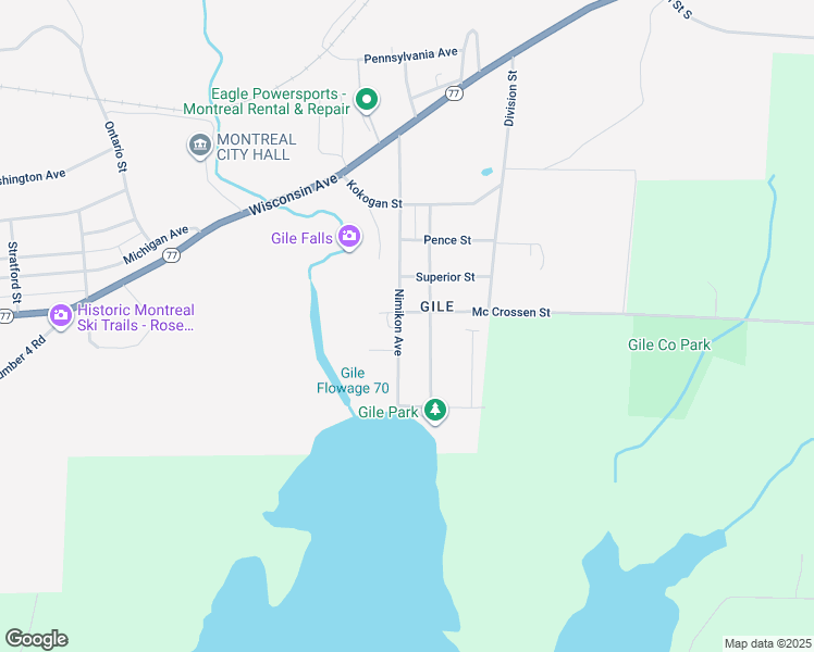 map of restaurants, bars, coffee shops, grocery stores, and more near 31 Nimikon Street in Montreal