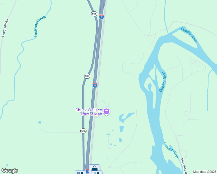 map of restaurants, bars, coffee shops, grocery stores, and more near 271 Cowlitz Ridge Road in Toledo