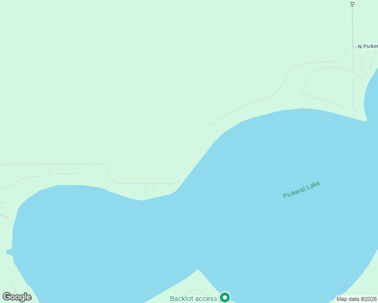 map of restaurants, bars, coffee shops, grocery stores, and more near 32294 North Pickerel Drive in Richville