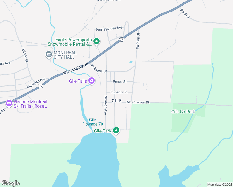 map of restaurants, bars, coffee shops, grocery stores, and more near 19 Superior Street in Montreal
