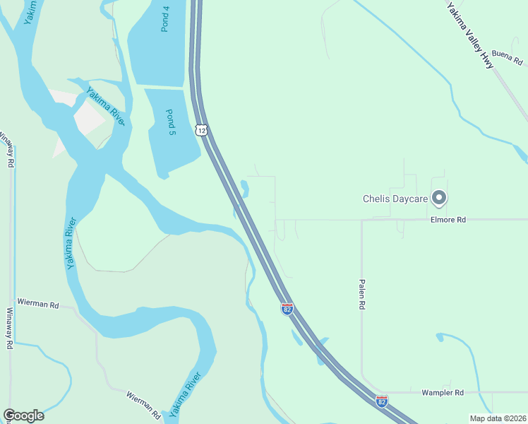 map of restaurants, bars, coffee shops, grocery stores, and more near 770 Elmore Road in Zillah