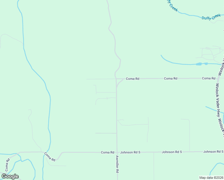 map of restaurants, bars, coffee shops, grocery stores, and more near 248 Coma Road in Winlock