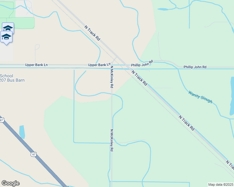 map of restaurants, bars, coffee shops, grocery stores, and more near 861 N McKinley Rd in Wapato