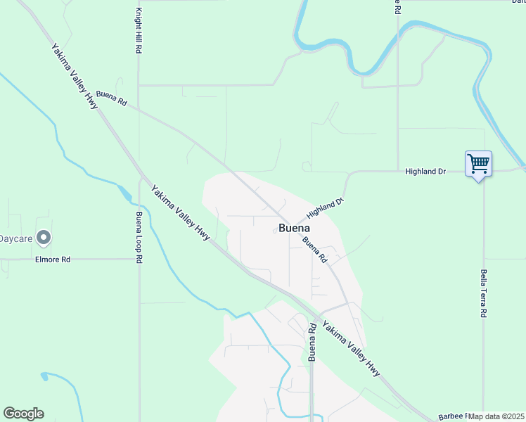 map of restaurants, bars, coffee shops, grocery stores, and more near 670 Buena Loop Road in Zillah