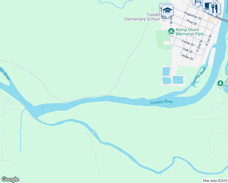 map of restaurants, bars, coffee shops, grocery stores, and more near 142 Mc Nulty Road in Toledo
