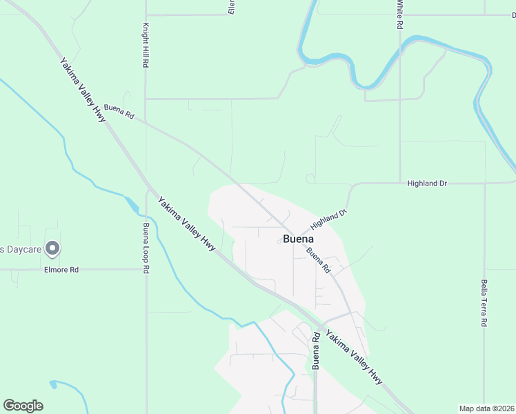 map of restaurants, bars, coffee shops, grocery stores, and more near 591 Buena Road in Zillah