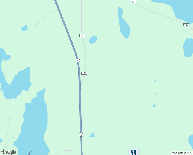 map of restaurants, bars, coffee shops, grocery stores, and more near 19210 County Road 133 in Deerwood