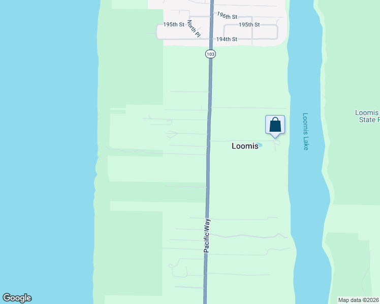 map of restaurants, bars, coffee shops, grocery stores, and more near 1405 184th Place in Long Beach