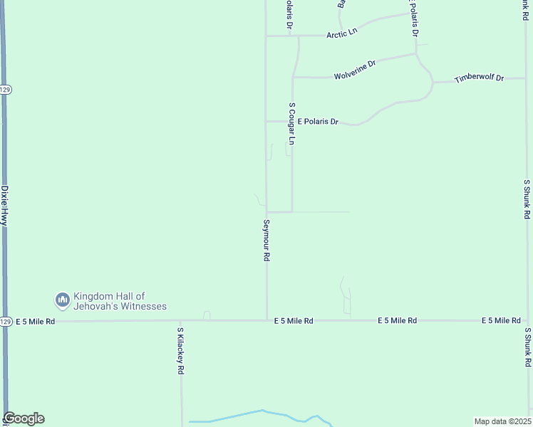 map of restaurants, bars, coffee shops, grocery stores, and more near 4709 Seymour Road in Sault Ste. Marie
