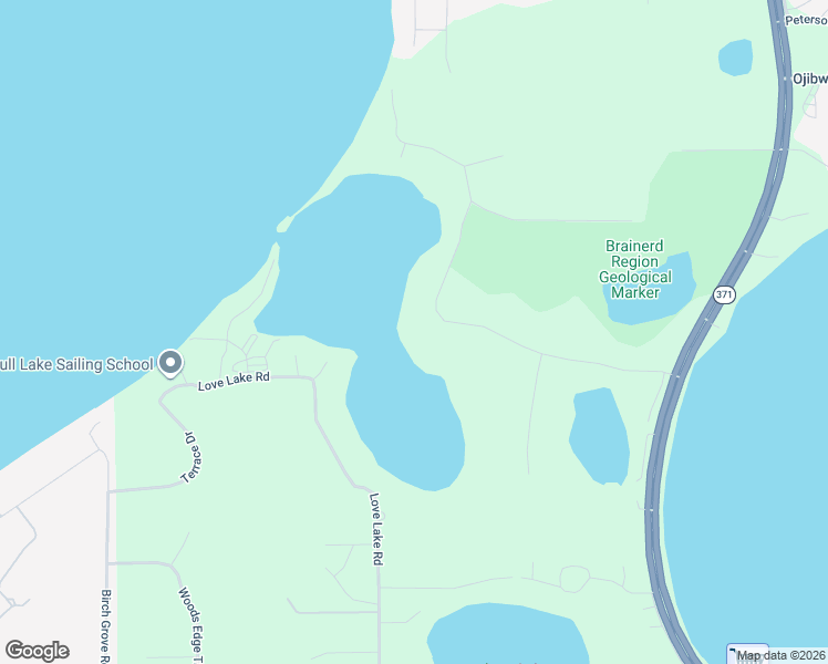 map of restaurants, bars, coffee shops, grocery stores, and more near 19925 Seagull Road Northwest in Brainerd