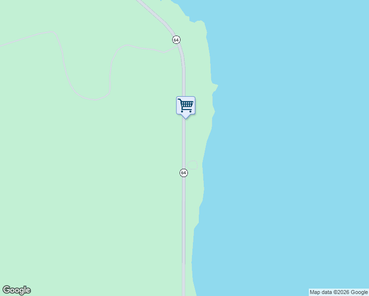 map of restaurants, bars, coffee shops, grocery stores, and more near n9426 Michigan 64 in Marenisco