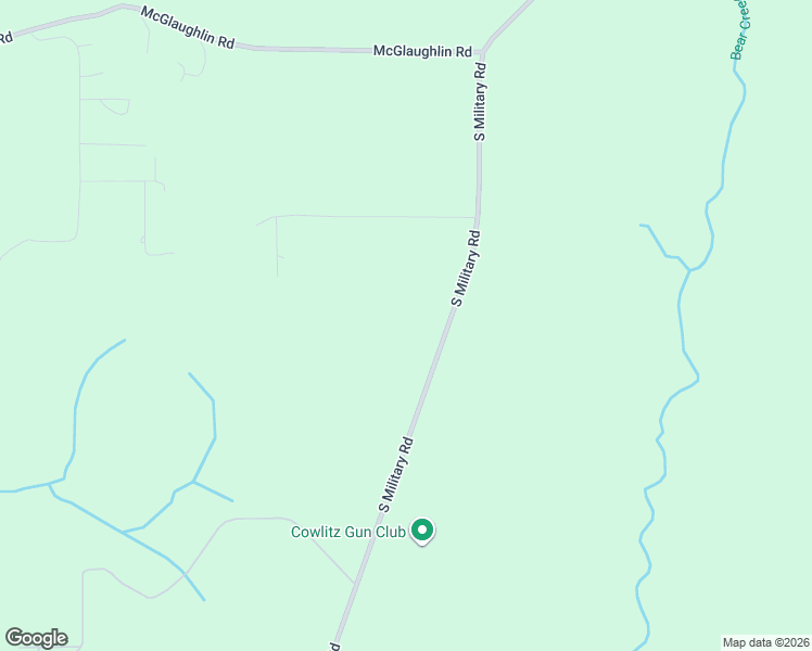 map of restaurants, bars, coffee shops, grocery stores, and more near 784 South Military Road in Winlock