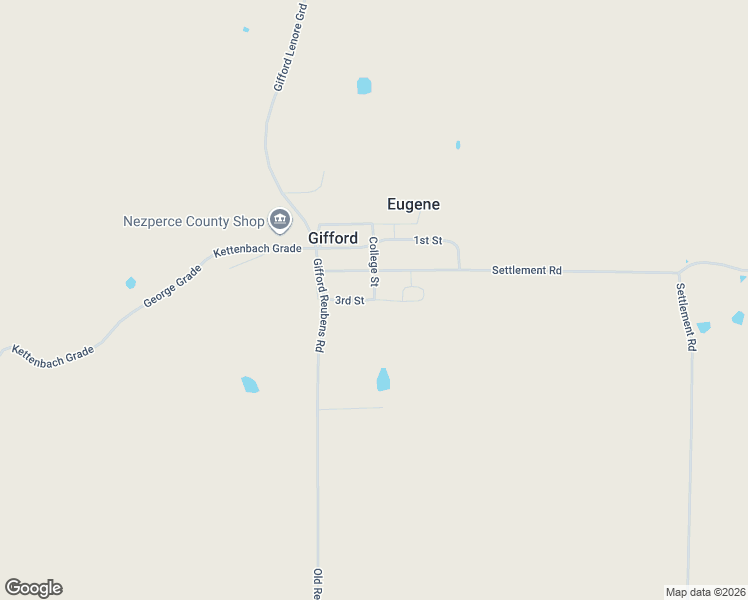 map of restaurants, bars, coffee shops, grocery stores, and more near 3rd Street in Lenore