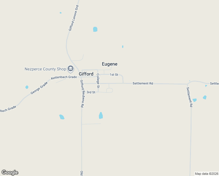 map of restaurants, bars, coffee shops, grocery stores, and more near 3rd Street in Lenore