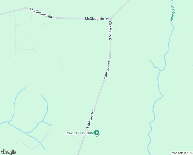 map of restaurants, bars, coffee shops, grocery stores, and more near 784 South Military Road in Winlock