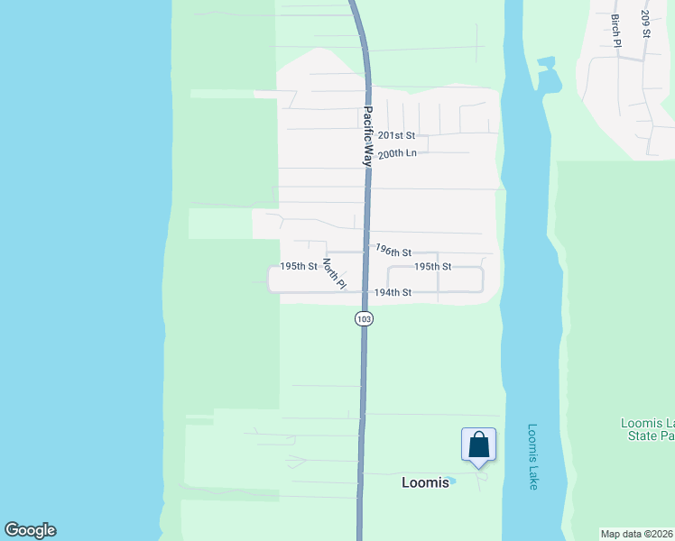 map of restaurants, bars, coffee shops, grocery stores, and more near 19405 North Place in Long Beach