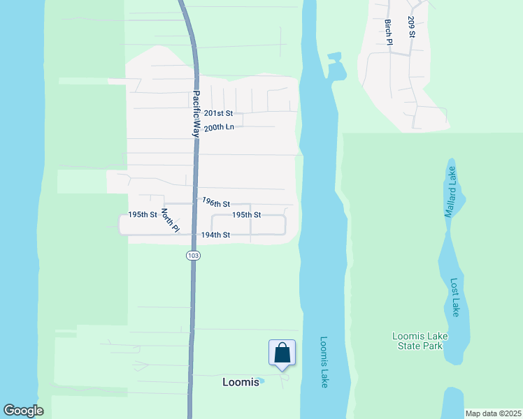 map of restaurants, bars, coffee shops, grocery stores, and more near 1914 195th Street in Long Beach