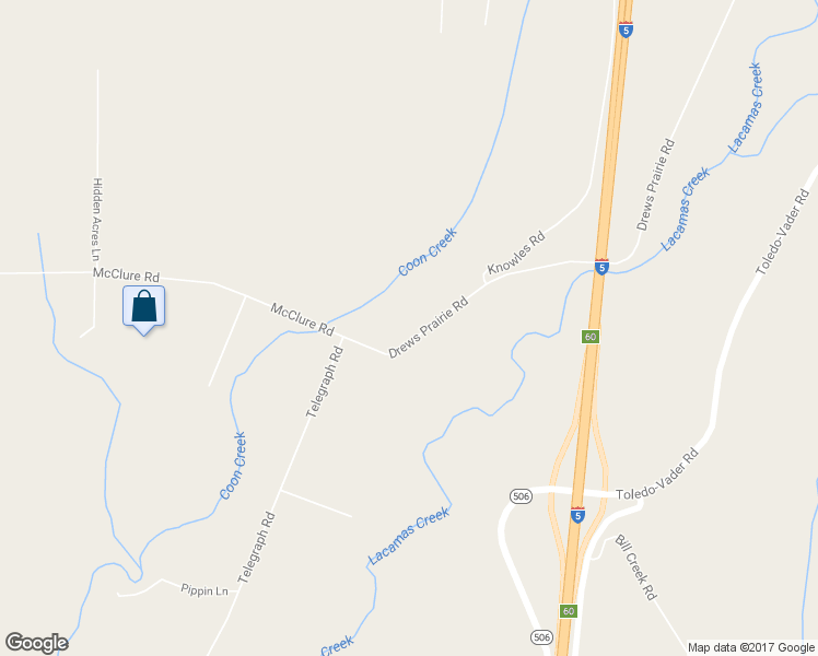 map of restaurants, bars, coffee shops, grocery stores, and more near 570 Drews Prairie Road in Winlock