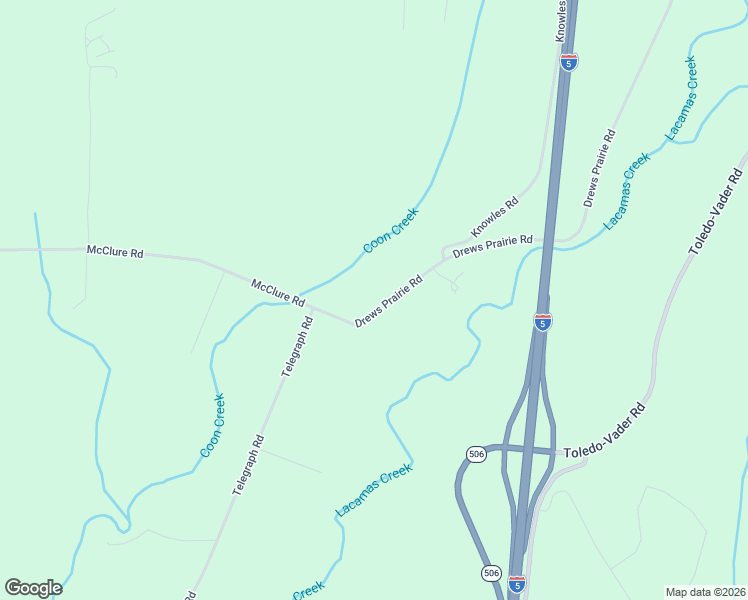 map of restaurants, bars, coffee shops, grocery stores, and more near 570 Drews Prairie Road in Winlock