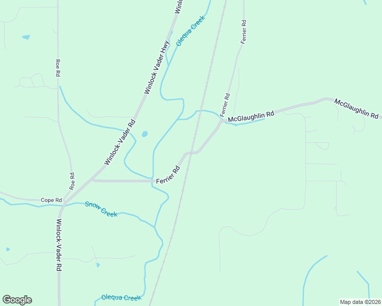 map of restaurants, bars, coffee shops, grocery stores, and more near 1748 Ferrier Road in Winlock