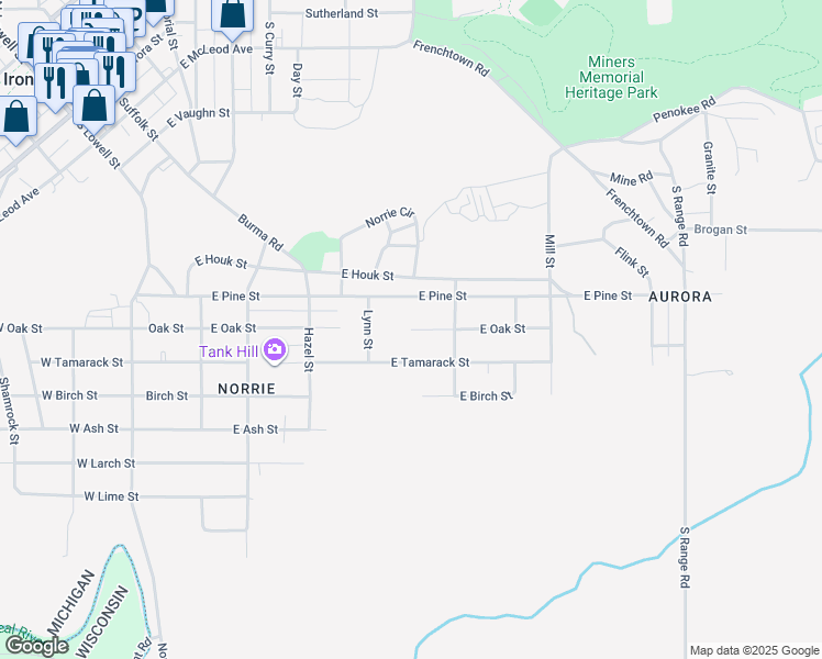 East Oak Street, Ironwood MI Walk Score