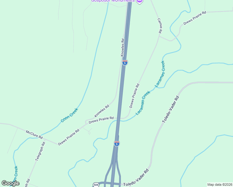 map of restaurants, bars, coffee shops, grocery stores, and more near 533 Knowles Rd in Winlock