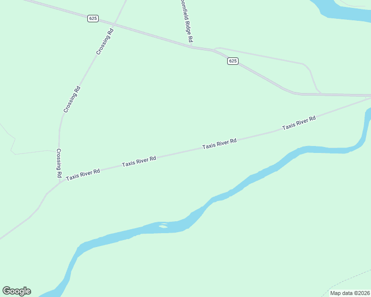 map of restaurants, bars, coffee shops, grocery stores, and more near 132 Taxis River Road in Taxis River