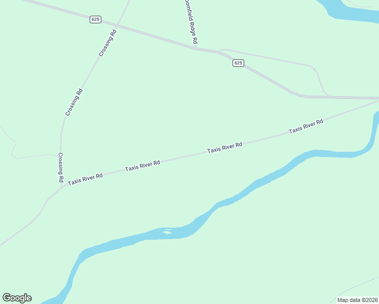 map of restaurants, bars, coffee shops, grocery stores, and more near 132 Taxis River Road in Taxis River