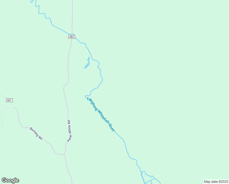 map of restaurants, bars, coffee shops, grocery stores, and more near Peter White Road in Deerton