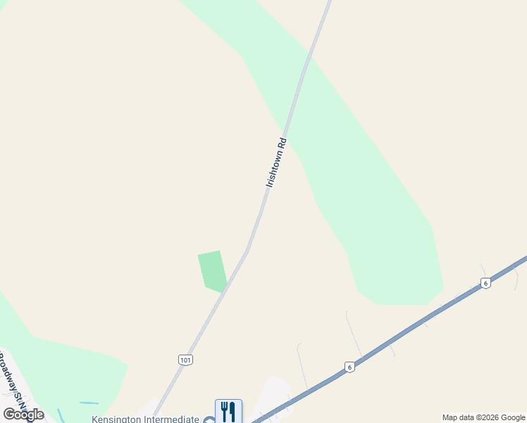 map of restaurants, bars, coffee shops, grocery stores, and more near 346 Irishtown Road in Kensington