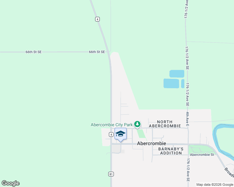 map of restaurants, bars, coffee shops, grocery stores, and more near in Abercrombie