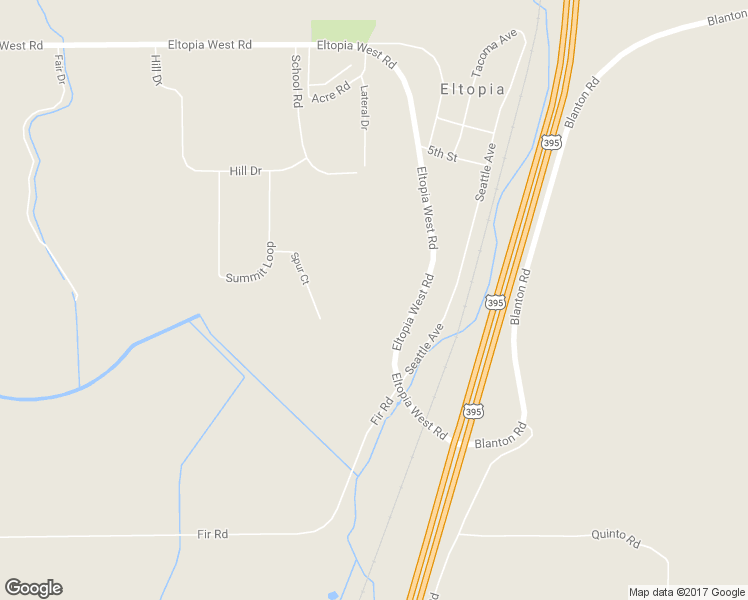 map of restaurants, bars, coffee shops, grocery stores, and more near 351 Eltopia West Road in Eltopia