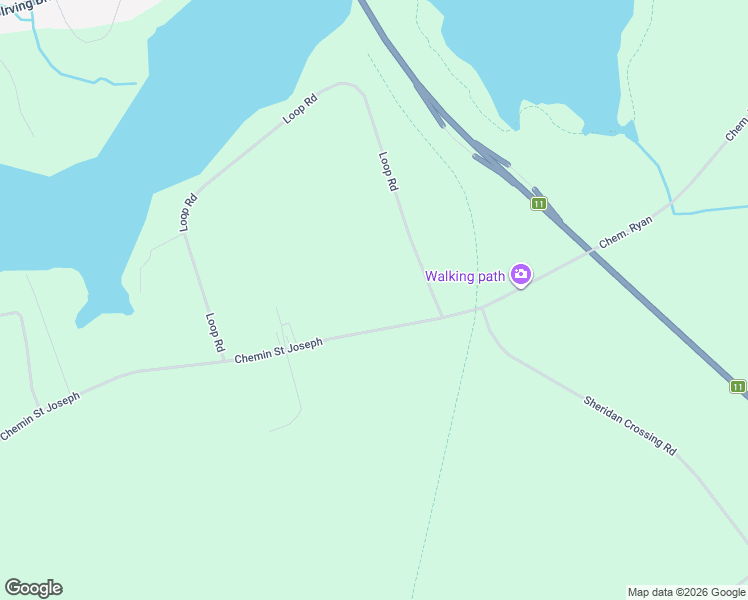 map of restaurants, bars, coffee shops, grocery stores, and more near 61 Chemin Loop in Grand-Bouctouche