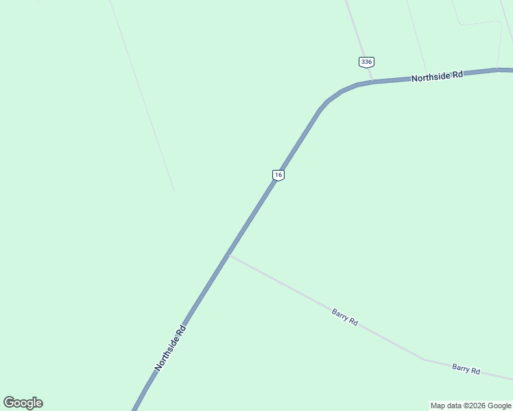 map of restaurants, bars, coffee shops, grocery stores, and more near 14642 Northside Road in Saint Peters Bay