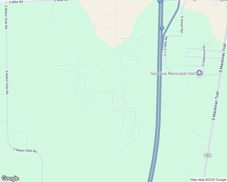 map of restaurants, bars, coffee shops, grocery stores, and more near 1201 West Harwood Road in Sault Ste. Marie