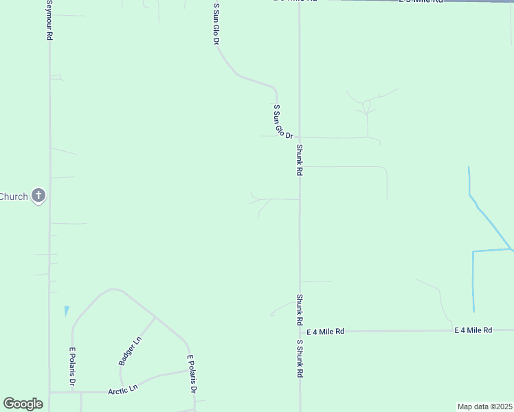 map of restaurants, bars, coffee shops, grocery stores, and more near 3610 Shunk Road in Sault Ste. Marie