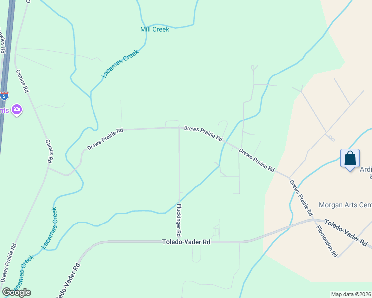 map of restaurants, bars, coffee shops, grocery stores, and more near 229 Drews Prairie Road in Toledo