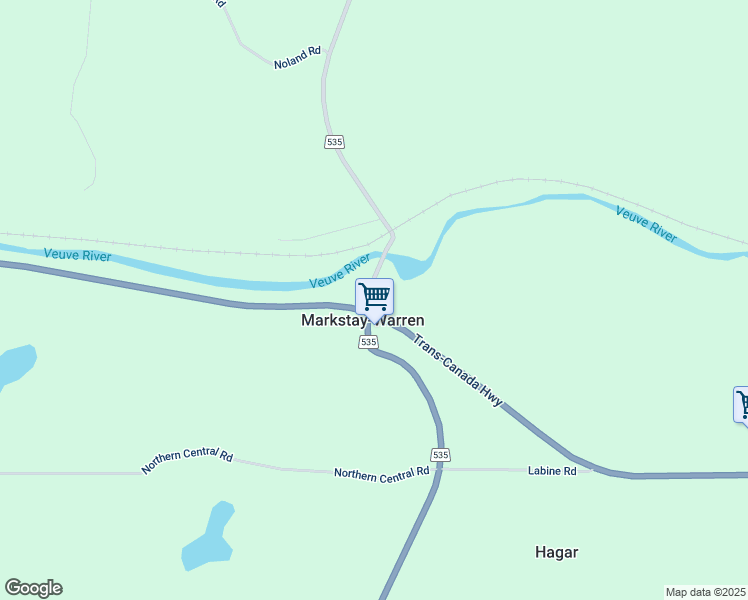 map of restaurants, bars, coffee shops, grocery stores, and more near 7147 Highway 17 in Hagar