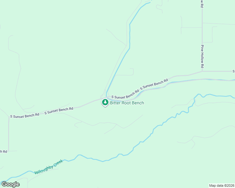 map of restaurants, bars, coffee shops, grocery stores, and more near 878 South Sunset Bench Road in Stevensville