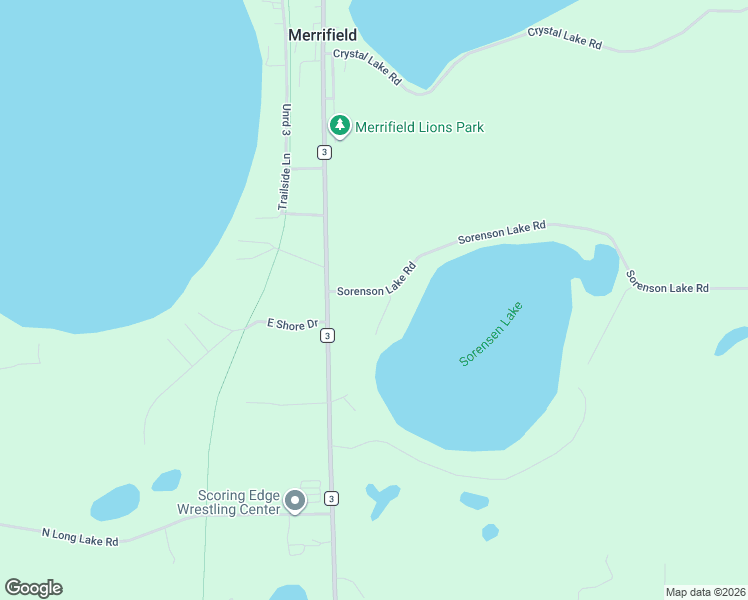 map of restaurants, bars, coffee shops, grocery stores, and more near 11135 Sorenson Lake Road in Merrifield