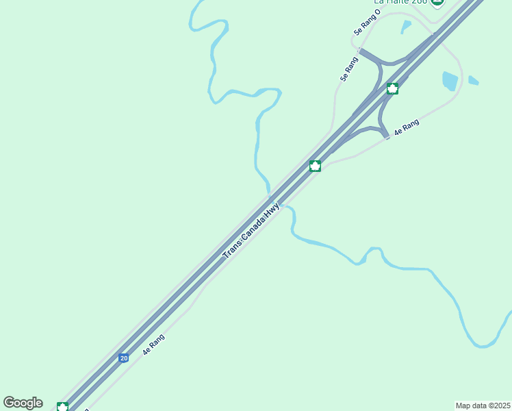 map of restaurants, bars, coffee shops, grocery stores, and more near 408 5e Rang in Val-Alain