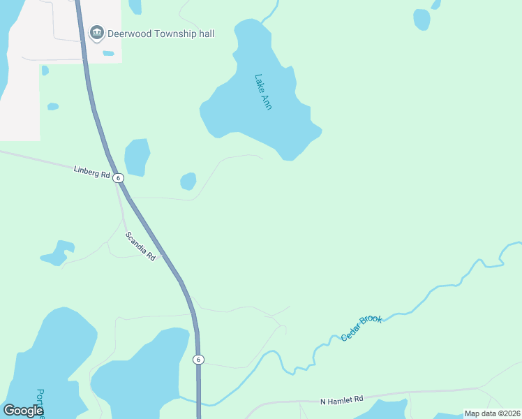 map of restaurants, bars, coffee shops, grocery stores, and more near 20498 Minnesota 6 in Deerwood