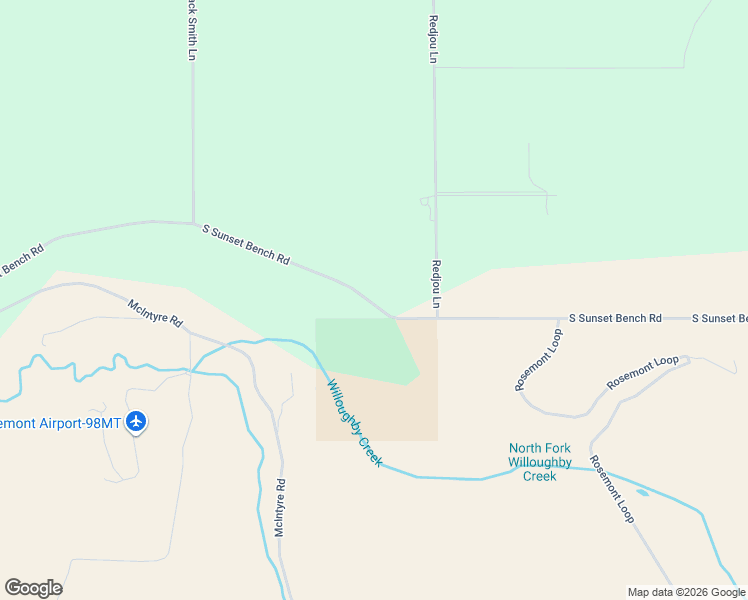 map of restaurants, bars, coffee shops, grocery stores, and more near 2164 South Sunset Bench Road in Stevensville