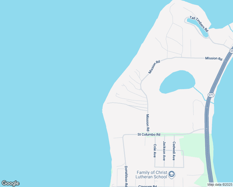 map of restaurants, bars, coffee shops, grocery stores, and more near 4360 Mission Road in Nisswa