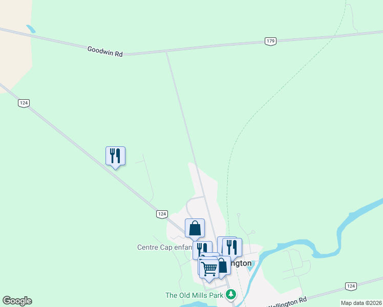 map of restaurants, bars, coffee shops, grocery stores, and more near 153 High Street in Wellington