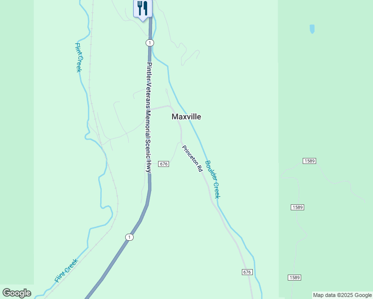 map of restaurants, bars, coffee shops, grocery stores, and more near 29 County Road 676 in Philipsburg