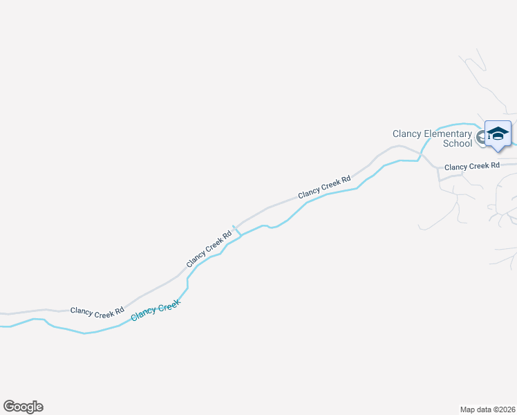 map of restaurants, bars, coffee shops, grocery stores, and more near 98 Clancy Creek Road in Clancy