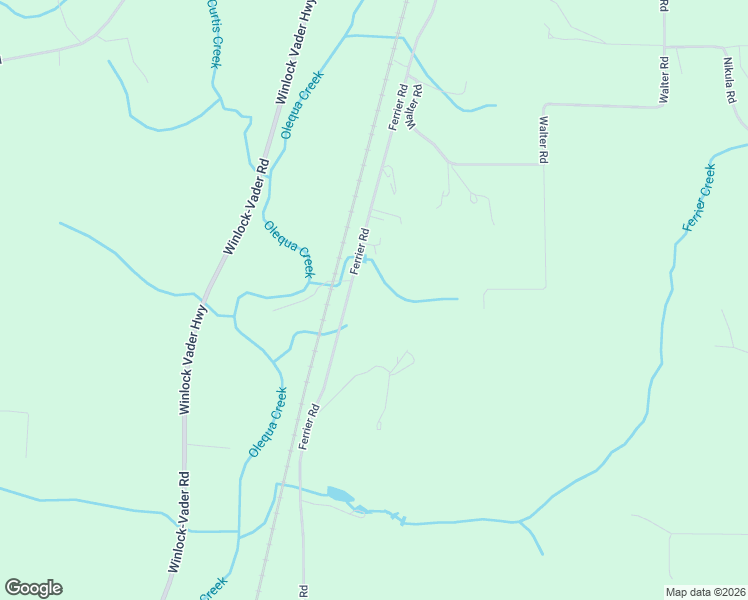 map of restaurants, bars, coffee shops, grocery stores, and more near 1493 Ferrier Road in Winlock