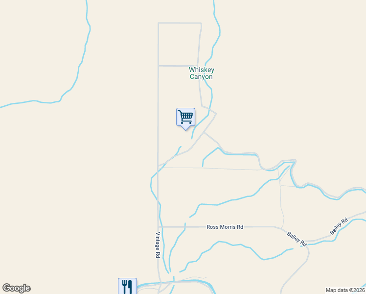 map of restaurants, bars, coffee shops, grocery stores, and more near in Zillah